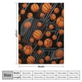 thumbnail image 4 of ARISTURING Super Soft Basketball Blanket Lightweight Cozy 3D Printed Flannel Soccer Baseball Throw Blankets for Sport Fans Kids Adults Gifts, 4 of 6