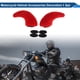 thumbnail image 2 of Accesorios para Casco de Motocicleta Decoración Cuernos Demonios Rojos sin Negro para Cascos de Motocicleta Bicicleta Esquí Stickers de Piel Sintética 1 Juego, 2 of 6