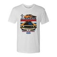 thumbnail image 2 of Wild Bobby, Mustang Powered by Ford Performance Cars and Trucks Men Premium Tri Blend Tee, Heather White, Large, 2 of 6