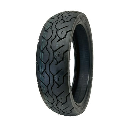 MMG Motorcycle Front Tire 130/70-18 Street Tread Tubeless Type for Cruisers and Touring