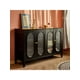 thumbnail image 3 of Mueble auxiliar de comedor de madera maciza Mueble de té moderno Casillero pequeño para apartamento, 3 of 4