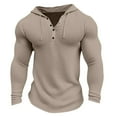 Aimik Men's Causal Pullover Hoodie Lightweight Solid Color
