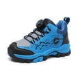 thumbnail image 3 of Kids Leather Outdoor Non-Slip Sneakers Boys Girls Unisex-Child Comfortable Athletic Running Walking Shoes Children Climbing Hiking Shoes, 3 of 13