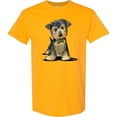 thumbnail image 3 of Inktastic Little Gent Yorkie T-Shirt, 3 of 5