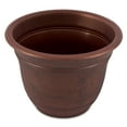 thumbnail image 3 of HC Companies Sierra 16 Inch Round Flower Garden Planter Pot, Rustic Redstone, 3 of 10