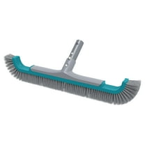 Bluescape Teal & Gray 20" Curved-end Pool Brush with Extended PP Side bristles
