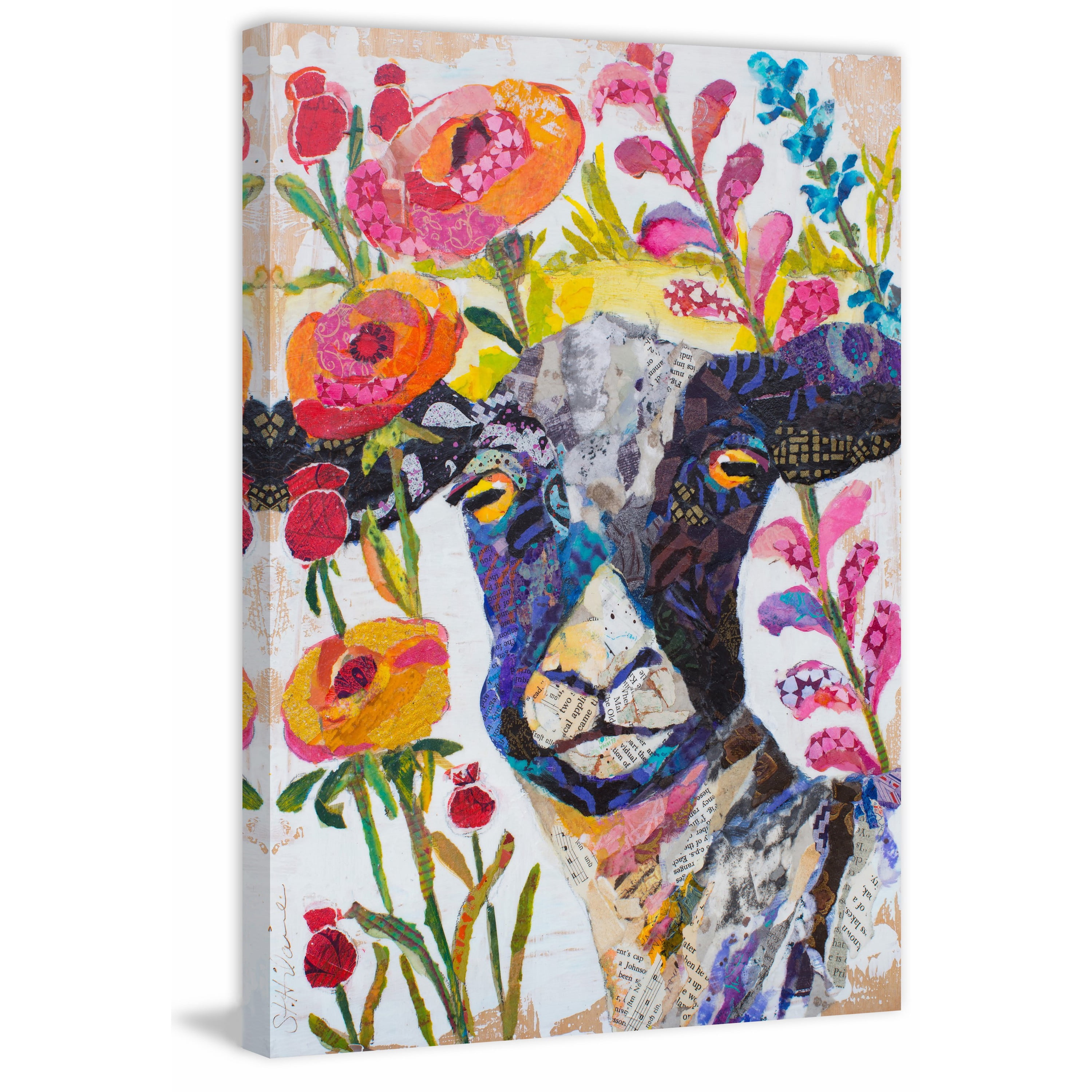 "Love Me" Painting Print on Wrapped Canvas