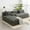 Dark Gray, variant on Harper & Bright Designs Modular Foam Sectional Sofa with Plush Upholstery, Cloud L-Shaped Convertible Living Room Couch w/Free-Combined Design (without wooden frame), 110" Dark Gray