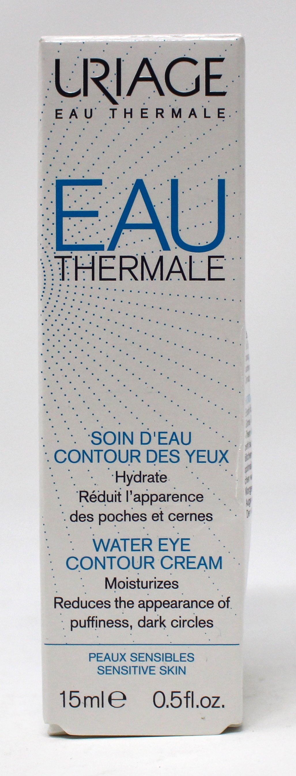 Eau Thermale Water Eye Contour Cream by Uriage for Unisex - 0.5 oz Cream
