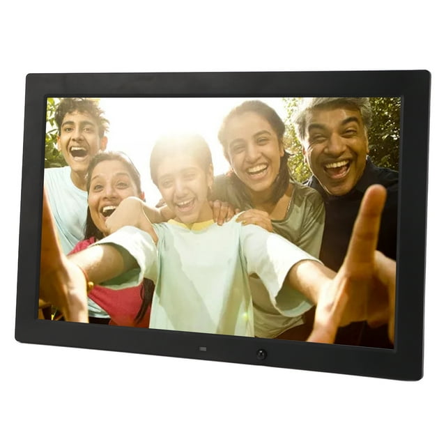 17in HD Digital Photo Frame with Human Body Induction Support Video Picture Playback Music Multifunctional Electronic Photo Album