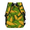 thumbnail image 3 of Haiem Fresh Corn 1 Printed School Backpack,Casual Travel Lightweight Backpack,Durable Comfortable Multifunctional Backpack,Laptop Backpack, 3 of 5