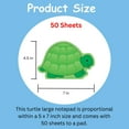 thumbnail image 2 of SHAPES ETC.  Notepad - Turtle, 2 of 2