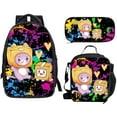 thumbnail image 1 of HUASHENG Backpack Set Backpacks With Lunch Bag Pencil Bag Set 3 Pcs Set Backpack Merch, 1 of 1