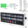 thumbnail image 4 of Commercial Kitchen Timers for Cooking Timer Manual Big Large Timer Digital Timer 8 Channel Digital Kitchen Timers Commercial Fryer Reminder with Loud Alarm for Boiling Eggs, 4 of 5