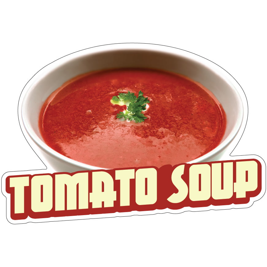 Hot Soup Concession Restaurant Food Truck Die-Cut Vinyl Sticker 