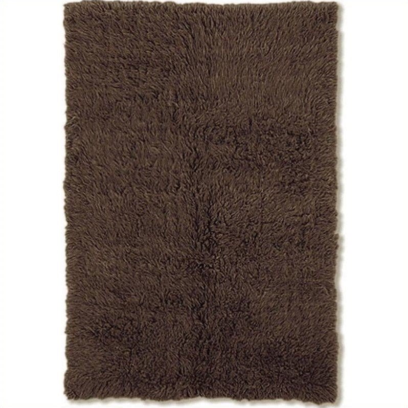 Linon Rugs Flokati Rectangular Area Rug In Cocoa 3 6 X 5 Linon Rugs Flokati Rectangular Area Rug In Cocoa 8 X