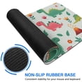 thumbnail image 6 of Long Mouse Pads for Desk,Dinosaur and Volcano Pattern Desk Mats on Top Of Desks, Desk Mouse Pad Extra Large with 3mm Non-Slip Base and Stitched Edge for Gaming,Office,Work,Home 31.5"x11.8", 6 of 6
