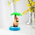 thumbnail image 2 of thinsony Solar Powered Dancing Animal Swinging Animated Shark Dancer Toy Car Decor, 2 of 7
