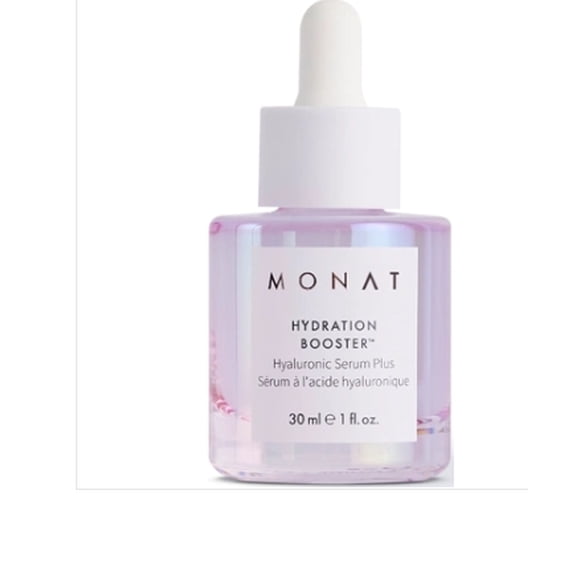 MOONAT Hydration Booster™ Hyaluronic Acid Serum Plus – Hydrating Face & Neck Serum, Plumping & Smoothing, Oil-Free Moisturizer, 8-Hour Hydration