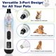 thumbnail image 2 of Lima eléctrica para uñas de mascotas BULLIX 2026 inalámbrica, 5 velocidades, luz LED, 2 of 7