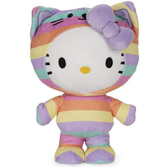 Hello Kitty Rainbow Kitty Peluche de 9,5 Pouces