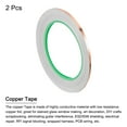 thumbnail image 3 of Copper Foil Tape 0.12 Inchx27 Yards 0.05 Thick Double Sided for Electronics 2Pcs, 3 of 4