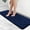 Navy Blue, variant on Buganda Memory Foam Bathroom Rugs, Ultra Soft and Absorbent Bath Mat, Thick Bath Rug for Bathroom Floor, 24x16, Black