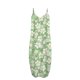 thumbnail image 5 of Vestido largo de playa ajustado con estampado Floral a rayas sin mangas con cuello en V y cintura media a la moda para mujer Pompotops  ghjkhdj7147, 5 of 5