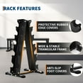 thumbnail image 5 of Ataucjin Dumbbell Rack Stand Only,Weight Rack For Home Gym, Weight Rack for Dumbbells Compact A-Frame,Large Capacity Rust-Resistant Coated Dumbbell Storage Rack,With Non-Slip Base, 5 of 5