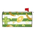 thumbnail image 3 of Fotbe Watercolor St Patrick Day Mailbox Covers Post Letter Box Cover Garden Decor Standard Size-21x18 in, 3 of 9