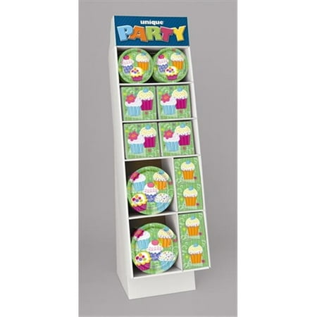 148 Piece Set - Unique Industries 40124 148 Pieces Paperware T Display Set