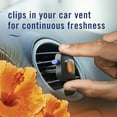 thumbnail image 5 of Febreze AUTO Car Air Freshener, Odor-Fighting Car Vent Clip, Tropical Beach, 2 Count, 5 of 12