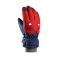 thumbnail image 4 of Cold Weather Thick Warm Gloves for Kids Children's Sports Gloves Warm Windproof Breathable-Adjustable for Boys And Girls Winter Woman on Clearance, 4 of 5