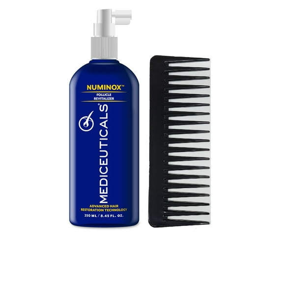 Therapro Mediceuticals Numinox Hair Follicle & Scalp Stimulator  (w/ Wide Tooth Comb) 8.45 oz