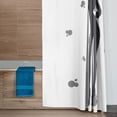 thumbnail image 3 of Cortina de Baño Impermeable Juana Gallo con Diseño de Silueta Mujer Sexy Sensual Blanca para regadera, 3 of 7