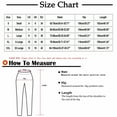 thumbnail image 3 of FAIWAD Women's Wide Leg Pants High Elastic Waisted Button Business Work Trousers Long Straight Pants, 3 of 6