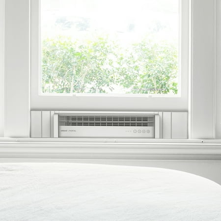 Sharper Image - PORTAL Window Fan with Reversible Exhaust - Ice White