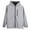Gray, variant on UVEASISHA Windproof Reflective Jackets for Men Lightweight Waterproof Rain Coats Big and Tall Fashion Softshell Jacket with Zipper Pocket Gray L