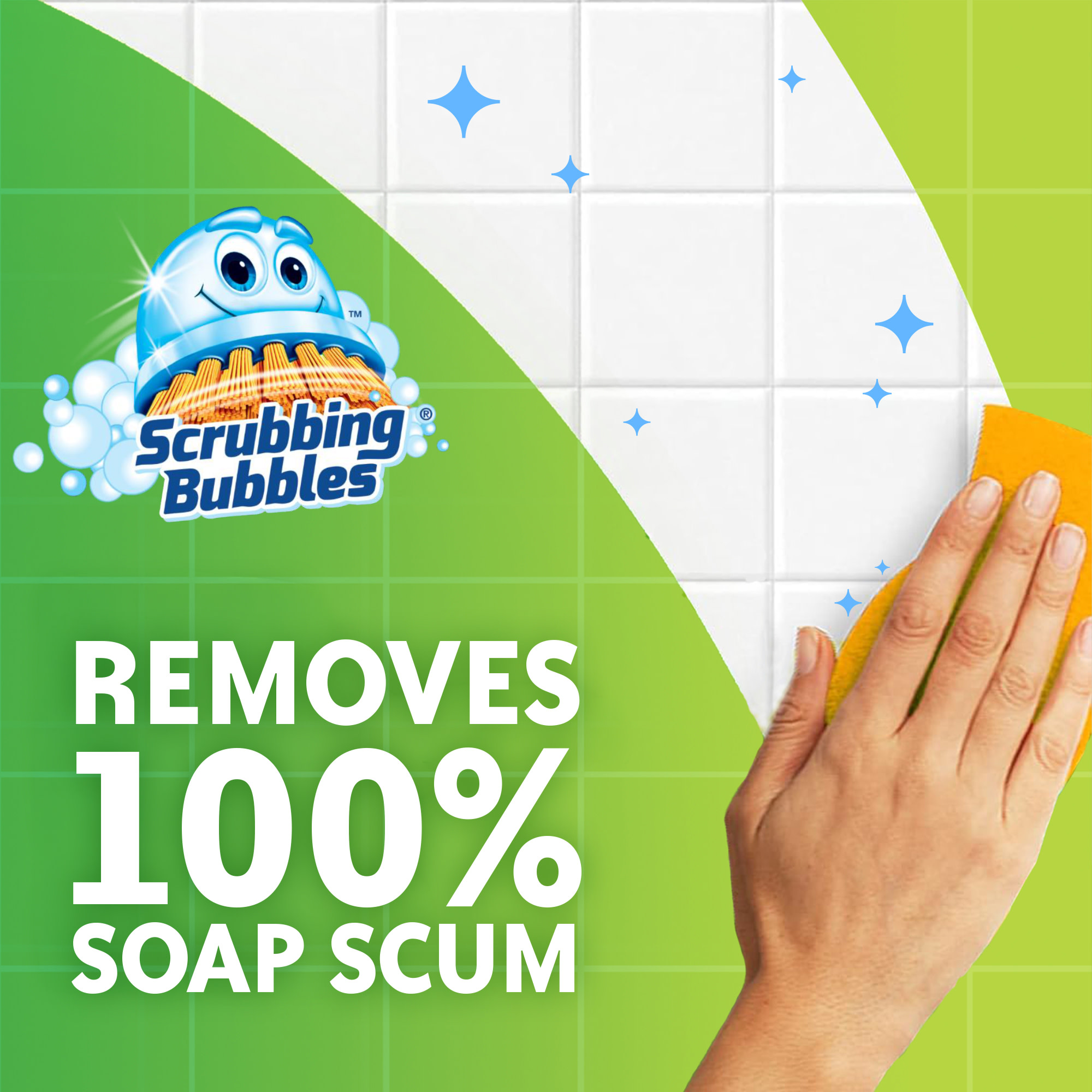 Scrubbing Bubbles Bathroom Grime Fighter, Citrus, 20 oz, 2 Pack photo 3