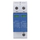 thumbnail image 2 of Dispositivo de protección contra sobretensiones SPD, protector de disyuntor fotovoltaico, CC 1000 V, 40 KA, azul y blanco, 2 polos, 2 of 15