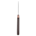 thumbnail image 1 of Aguja de coser manual, herramienta delgada para perforar cuero con mango de madera, roja, 1 of 7