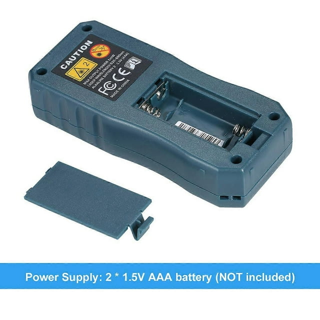 Laser Distance Meter Handheld 1.6-inch LCD Diastimeter Bubble Level Pythagorean Mode Measure Distance Area and Volume