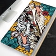 thumbnail image 1 of Alfombrilla de ratón grande para Gamer, alfombrilla de ratón con estampado HD de dragón, alfombrilla de escritorio para juegos XXL, alfombrilla de goma con borde bloqueado, Alfombra de mesa de 100x50c LIUWENJING unisex, 1 of 2