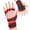 Red, variant on Spencer Fitness Half Finger Gloves Weight Lifting Workout Gym Training Wrist Wrap Strap Sports Exercise for Men Women (XL, Red)