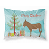 Cotentin Donkey Christmas Fabric Standard Pillowcase-30 x 20.5-