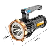 Large Flashlights, Portable Lamp Cob Work, Rechargeable Flashlights Clearance. Led Rechargeable Flashlights, Rechargeable Flashlights Very Bright, Led Flashlights Rechargeable