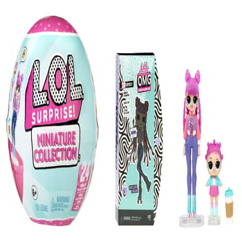LOL Surprise Miniature Collection with Collectible Dolls, Miniature OMG Fashion Doll, Miniature LOL Doll, Miniature Dolls, Accessories, Limited Edition Doll, Mini Packaging - Gift for Girls Age 4+