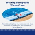 thumbnail image 6 of In The Swim Rectangle 16 x 24 Winter Cover for Inground Swimming Pools - Blue - Basic - Protects Your Pool from Harsh Winter Elements, 6 of 7
