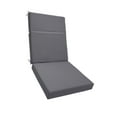 thumbnail image 4 of oshhni Patio Chair Cushion Comfortable Lounger Cushion for Deck Pool Lawn Furniture Dark Gray, 4 of 9