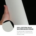 ITSELFER 20 Sheets Watercolor Paper Bulk Cold Press Paper Drawing Paper